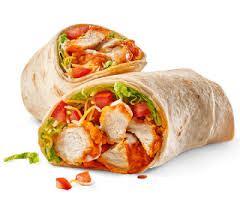 Albaik Chicken Wrap